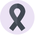 Black Ribbon Icon